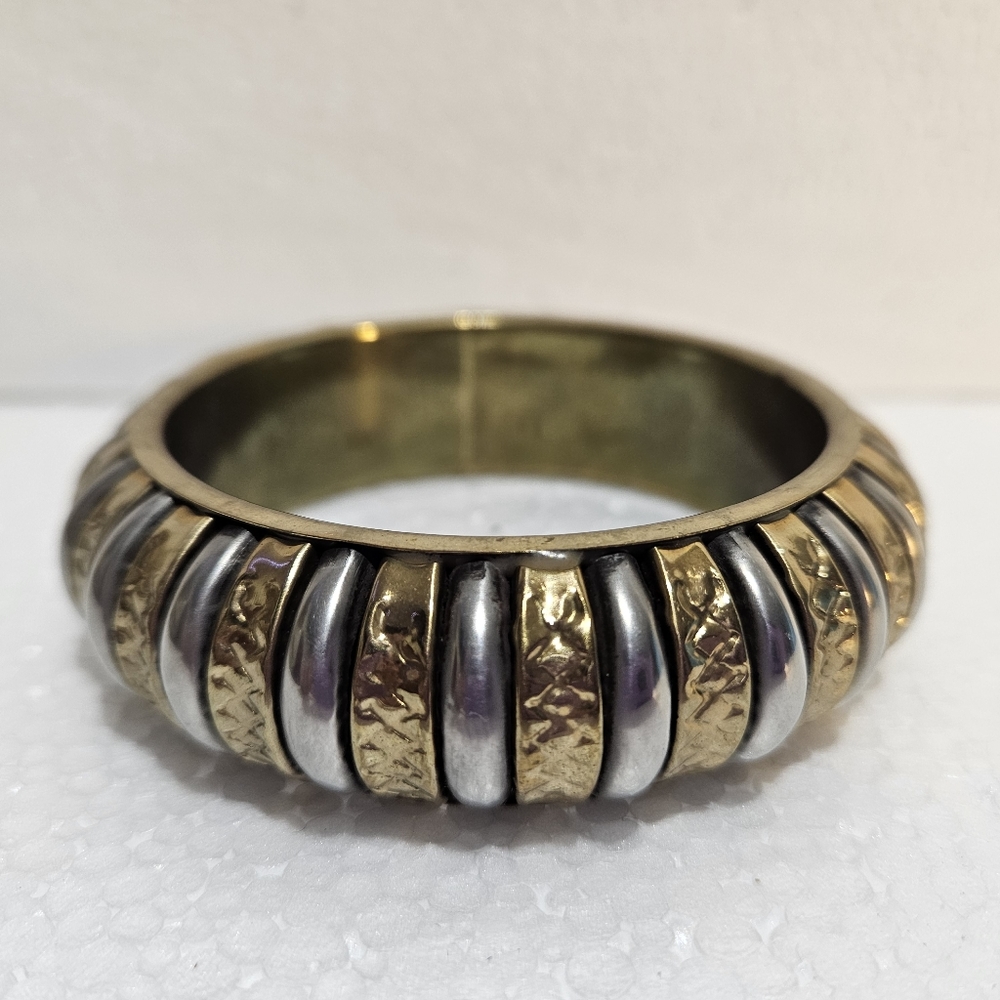 Vintage Mixed Metal Bangle